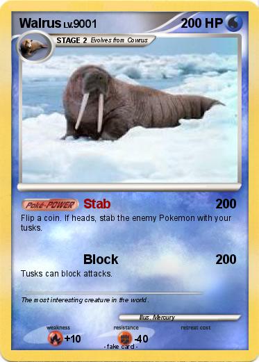 Pokemon Walrus