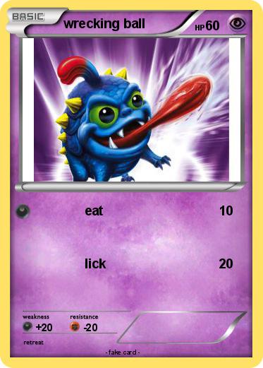 Pokemon wrecking ball