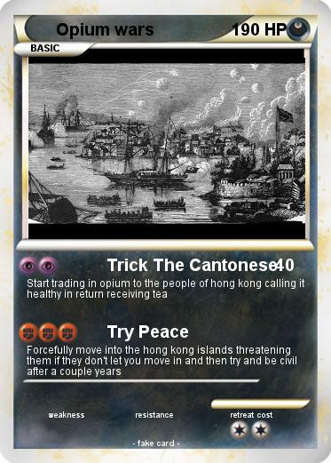 Pokemon Opium wars