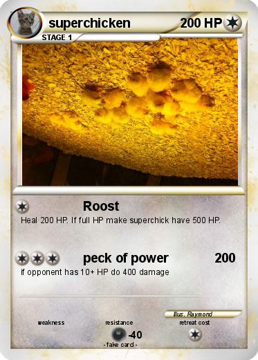 Pokemon superchicken