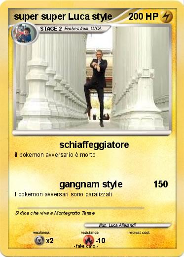 Pokemon super super Luca style