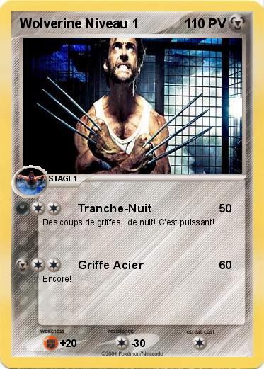 Pokemon Wolverine Niveau 1