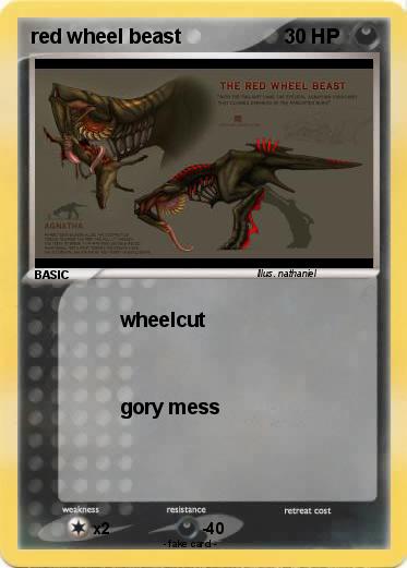 Pokemon red wheel beast