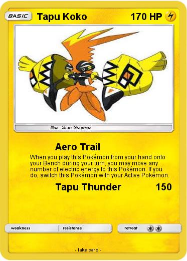 Pokemon Tapu Koko