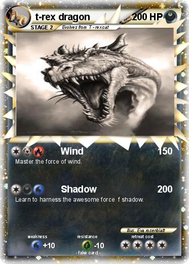 Pokemon t-rex dragon