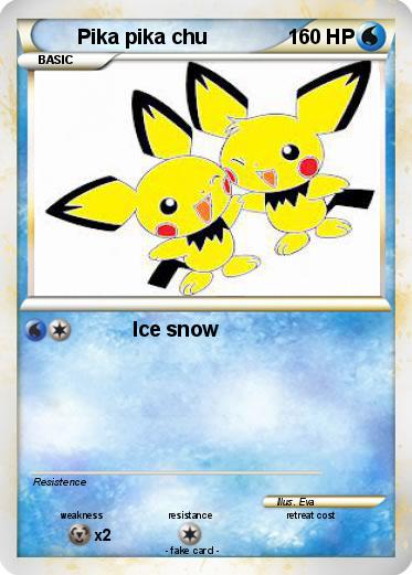 Pokemon Pika pika chu