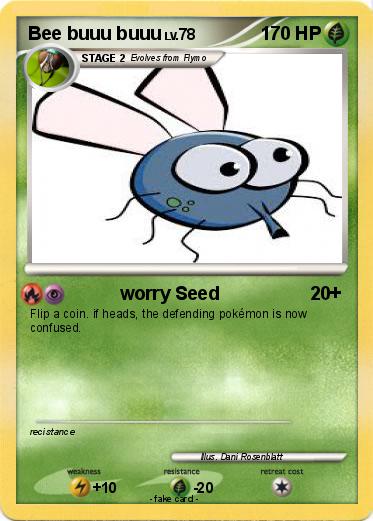 Pokemon Bee buuu buuu