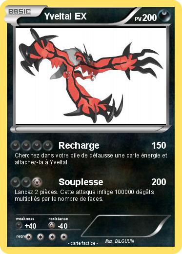 Pokemon Yveltal EX