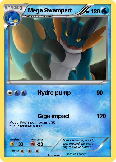 Pokemon Mega Swampert
