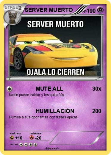Pokemon SERVER MUERTO