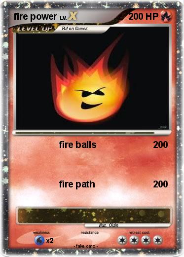 Pokemon fire power