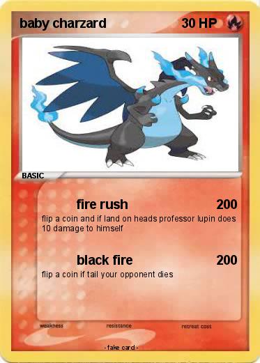 Pokemon baby charzard
