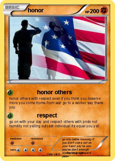 Pokemon honor