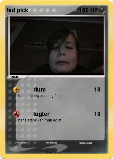 Pokemon fed pick