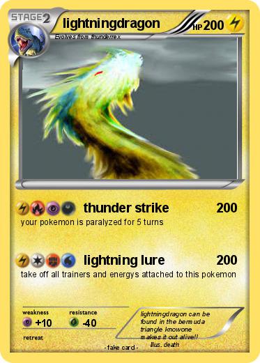 Pokemon lightningdragon