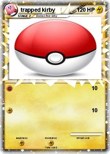 Pokemon trapped kirby