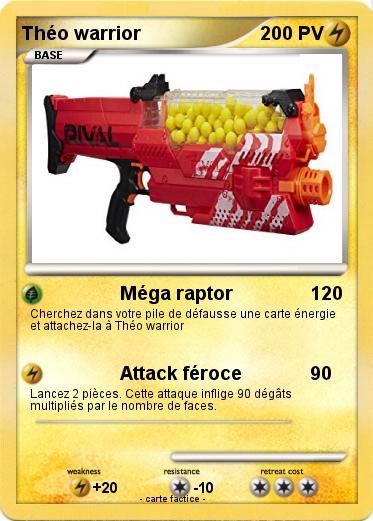 Pokemon Théo warrior