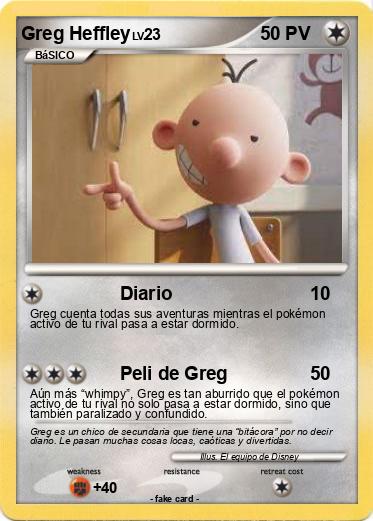 Pokemon Greg Heffley