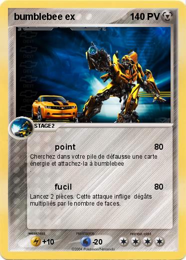 Pokemon bumblebee ex