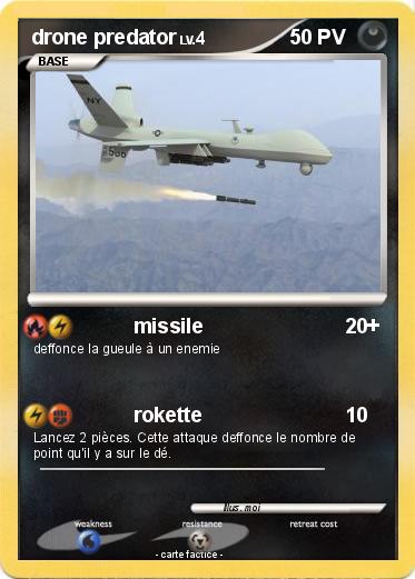 Pokemon drone predator