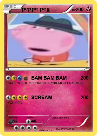 Pokemon peppa peg
