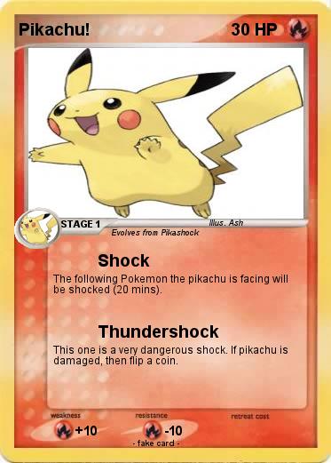 Pokemon Pikachu!