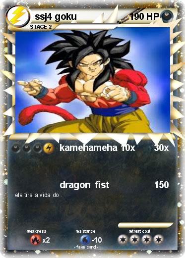 Pokemon ssj4 goku