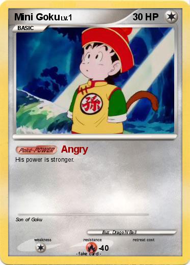 Pokemon Mini Goku