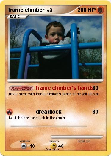 Pokemon frame climber