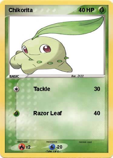 Pokemon Chikorita