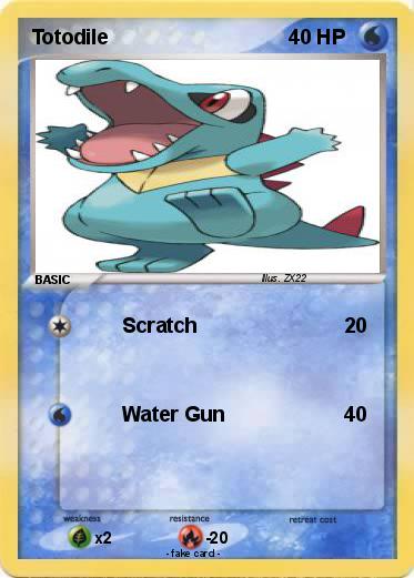 Pokemon Totodile