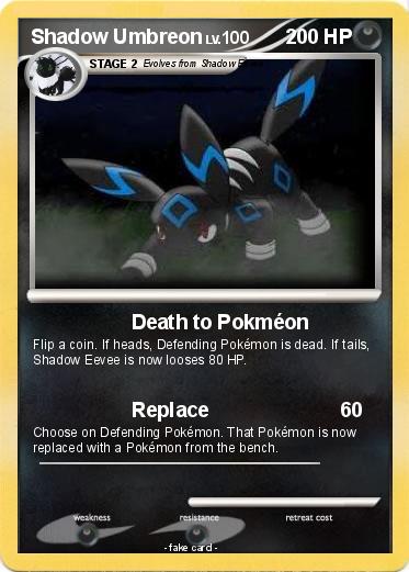 Pokemon Shadow Umbreon