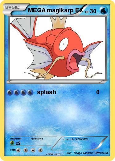 Pokemon MEGA magikarp EX