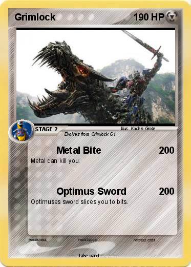 Pokemon Grimlock
