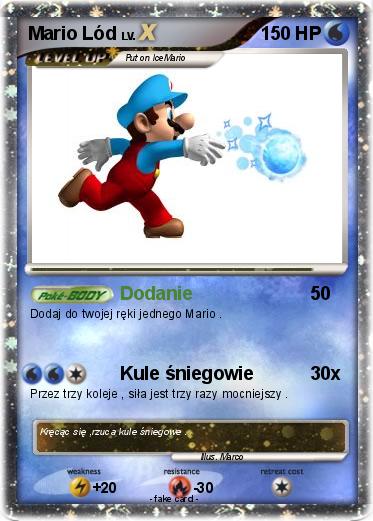 Pokemon Mario Lód