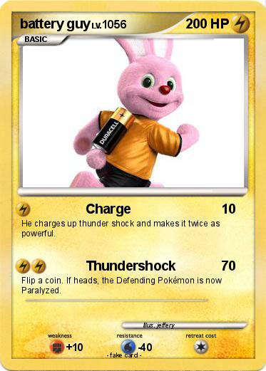 Pokemon battery guy