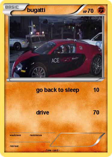 Pokemon bugatti
