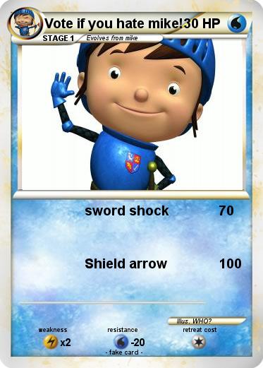 Pokemon Vote if you hate mike!