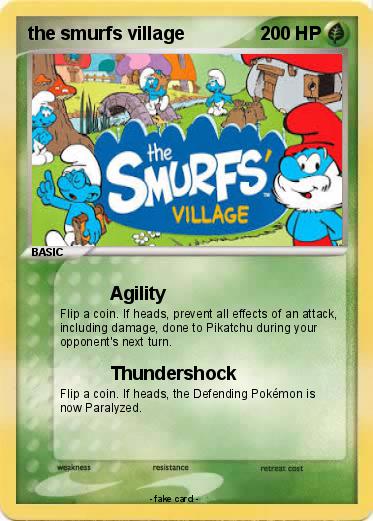 Pokemon the smurfs village