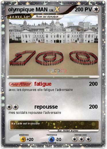 Pokemon olympique MAN