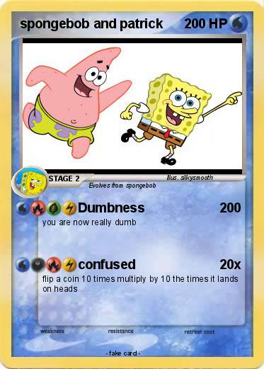 Pokemon spongebob and patrick