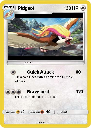 Pokemon Pidgeot