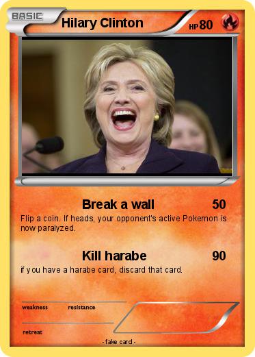 Pokemon Hilary Clinton