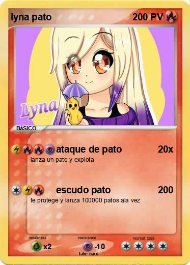 Pokemon lyna pato