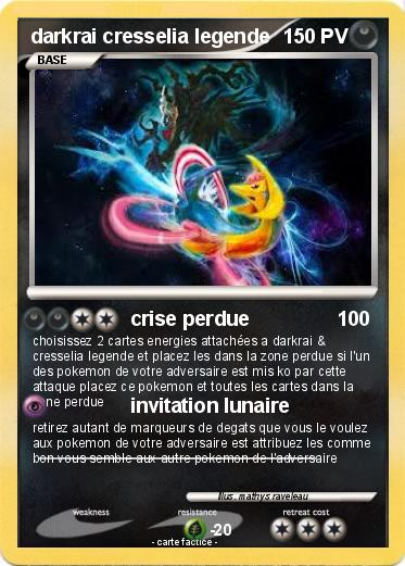 Pokemon darkrai cresselia legende
