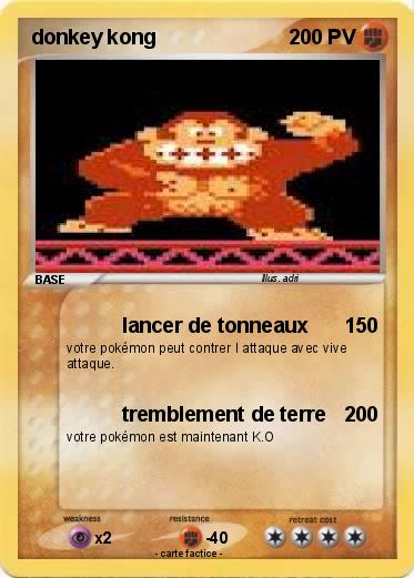 Pokemon donkey kong