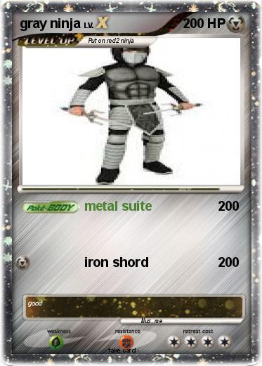 Pokemon gray ninja