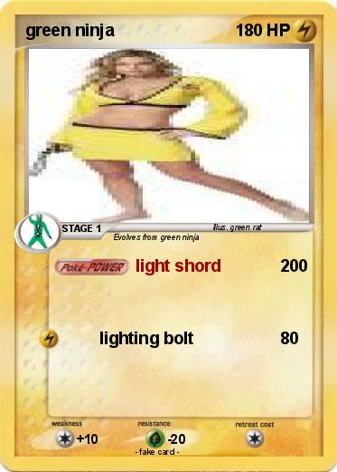 Pokemon green ninja