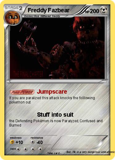 Pokemon Freddy Fazbear