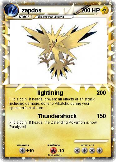 Pokemon zapdos
